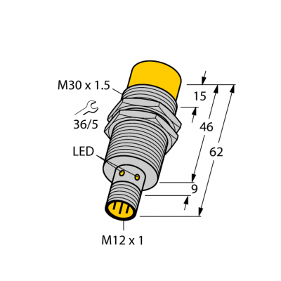 Індуктивний датчик NI20-M30-AN6X-H1141, Turck